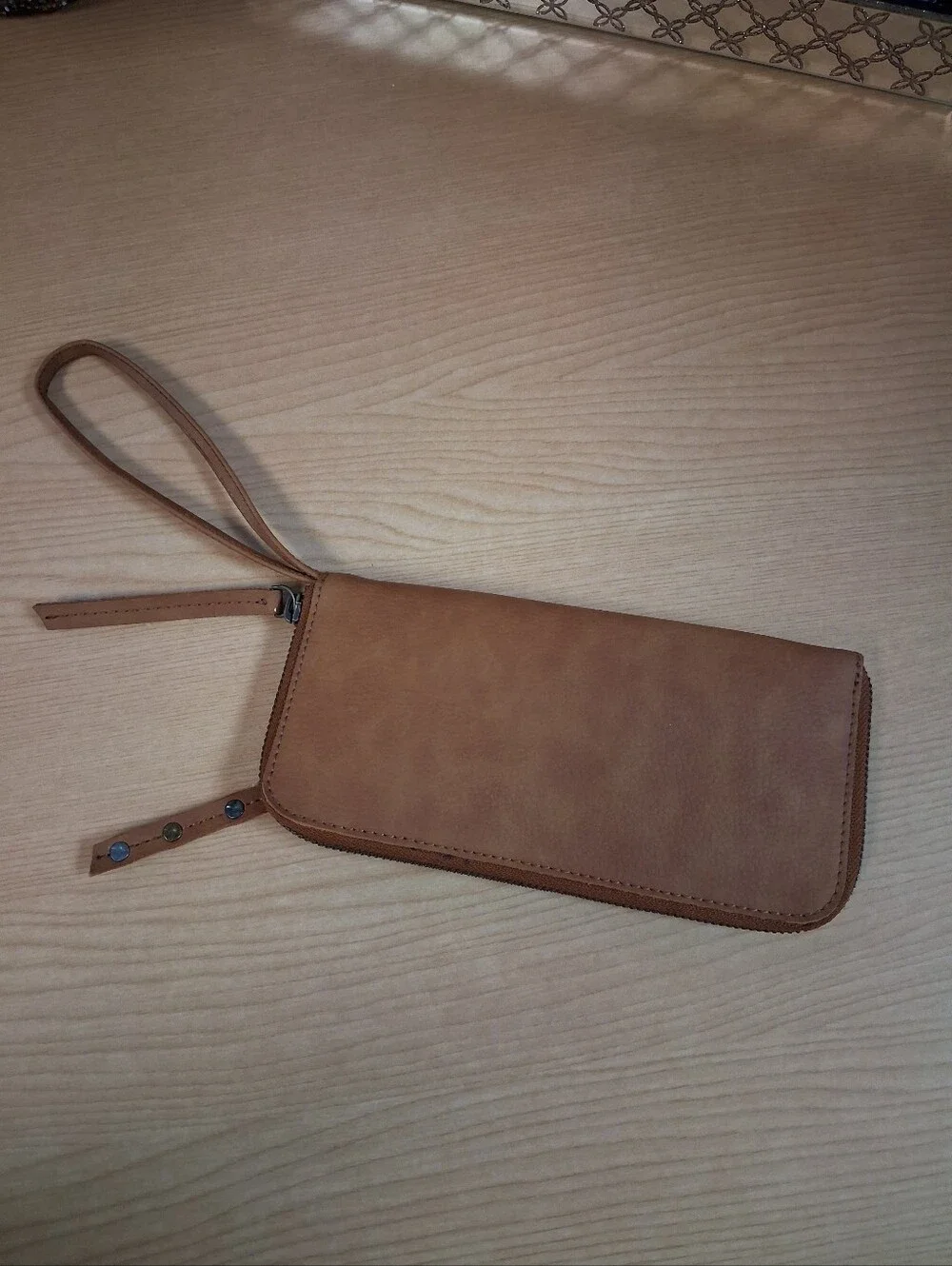 Free People Distressed Vegan Wallet
